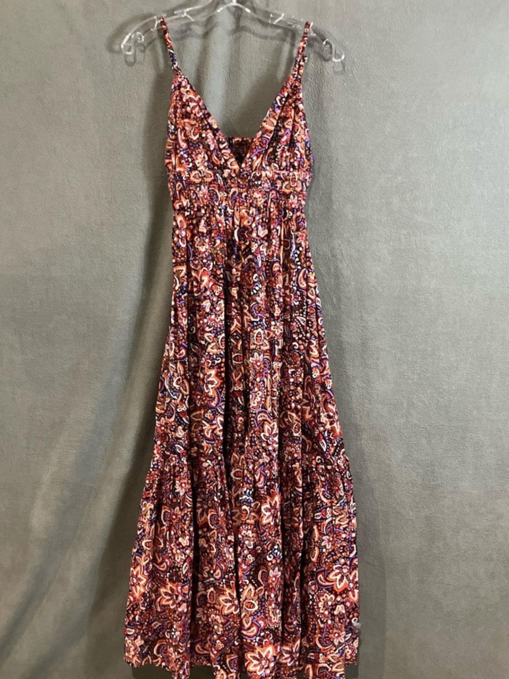 Jason Wu Spaghetti-Strap Floral Paisley Maxi Dress